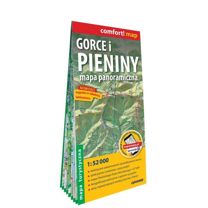 comfort! map Gorce i Pieniny 1:52 000 lam
