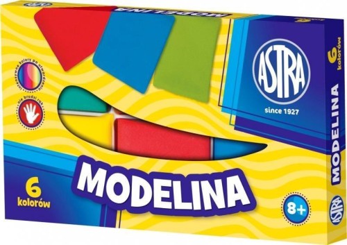 Modelina 6 kolorów ASTRA, ASTRA papiernicze