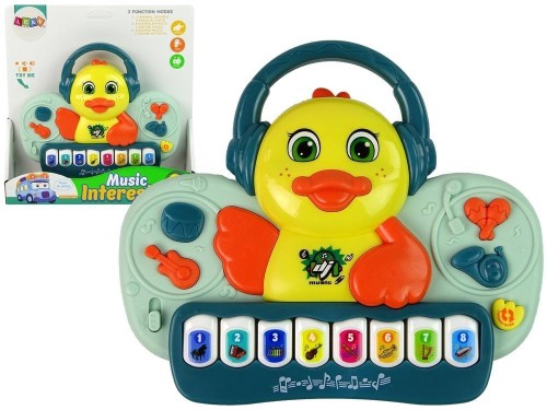 Pianinko interaktywne kaczuszka, Leantoys