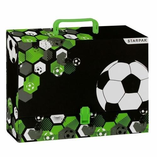 Teczka z rączką A4/95mm Football, STARPAK