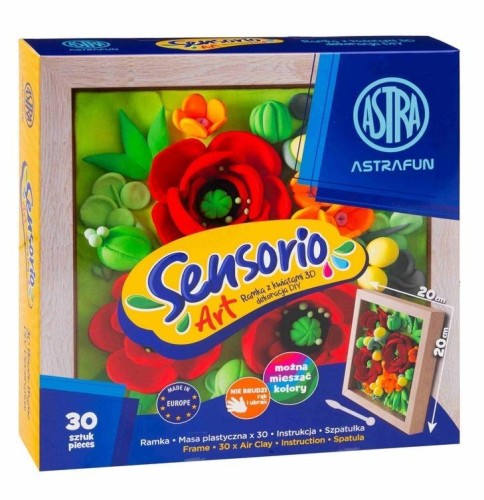 Zestaw lekkiej masy Sensorio Art - Maki ASTRA