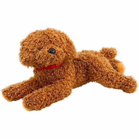 Pudel pluszowy obciążeniowe łapki 30cm, Leantoys
