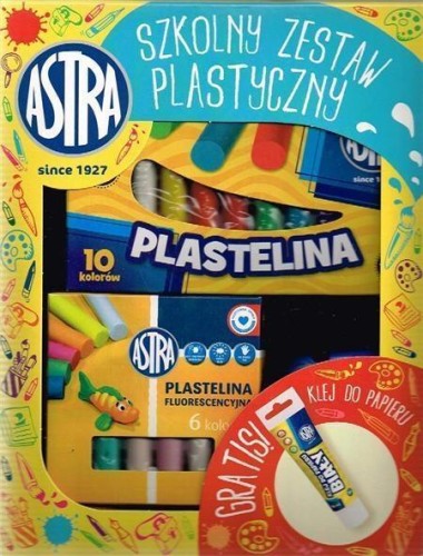 Zestaw plastyczny szkolny ASTRA, ASTRA papiernicze