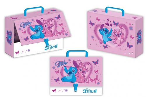 Teczka z rączką Stitch Pink, Beniamin