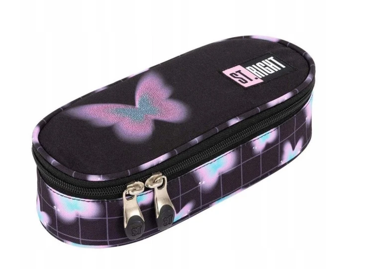 Piórnik saszetka z klapką Pastel Butterfly