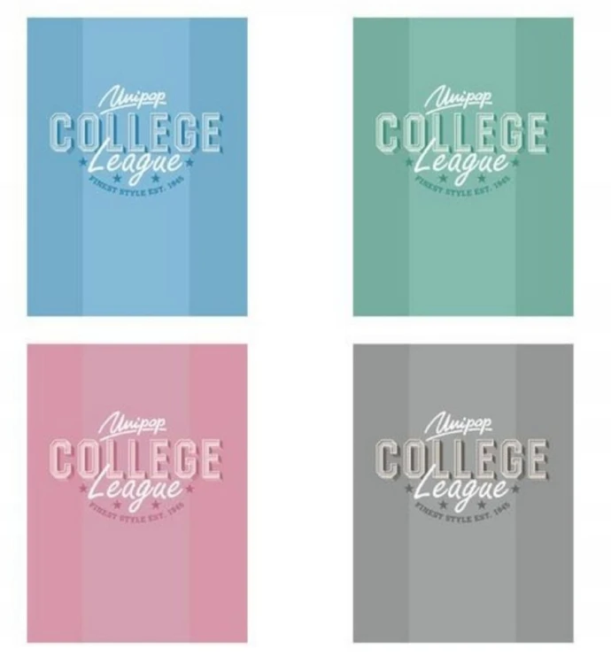 Zeszyt A5/32k kratka College Prep (15szt), UNIPAP