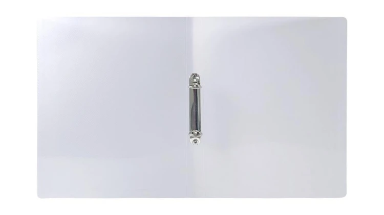 Segregator A4 PP 3cm 2R przezroczysty, Biurfol