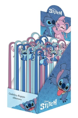 Długopis silikonowy Stitch (24szt), Beniamin