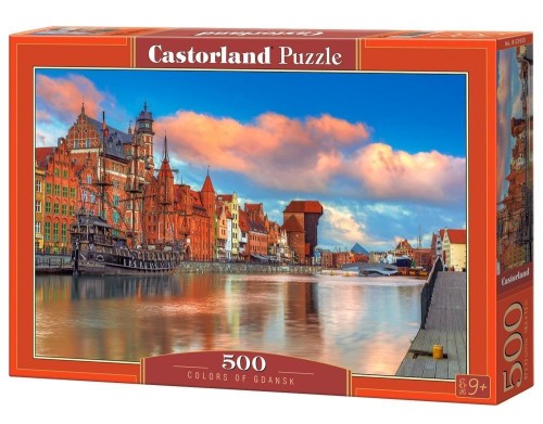 Puzzle 500 Colors of Gdansk, Castorland