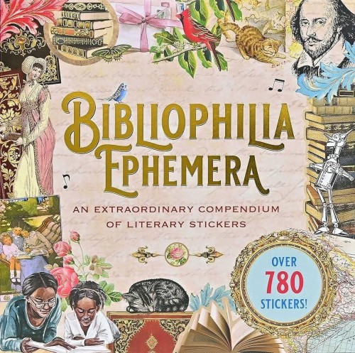 Książka z naklejkami 780szt - Bibliophilia Ephemer