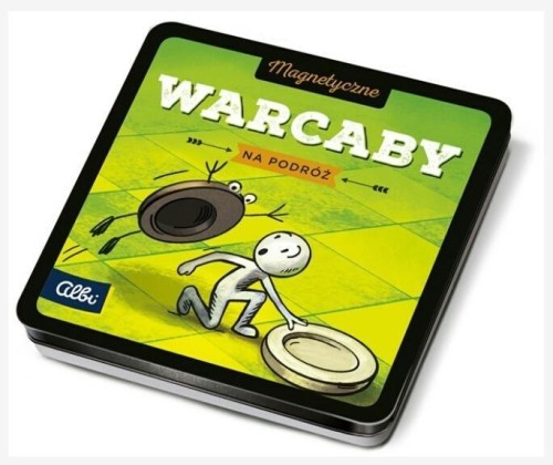 Warcaby - gra magnetyczna ALBI, Albi