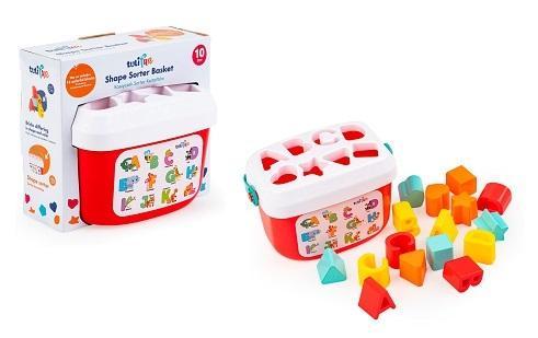 Sorter koszyczek kształtów, Tulifun