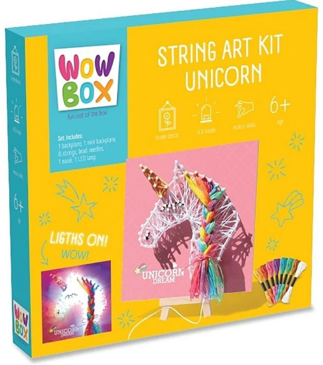 Wow Box. Zestaw sznurkowy Jednorożec, TM Toys