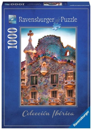 Puzzle 1000 Casa Batlló, Barcelona, Ravensburger