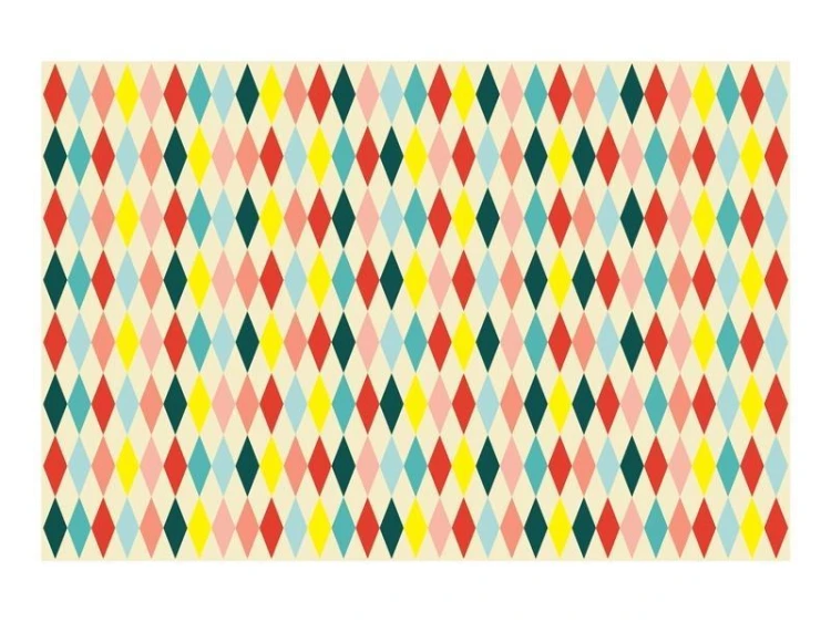 Obrus papierowy Romby 180x120cm