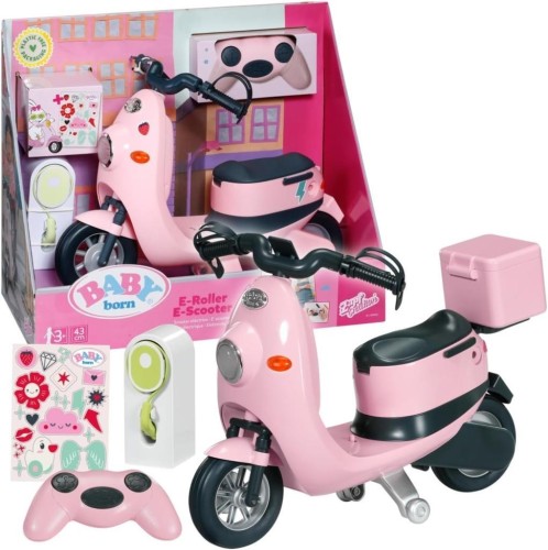 Baby born E-Scooter R/C dla lalki, MGA