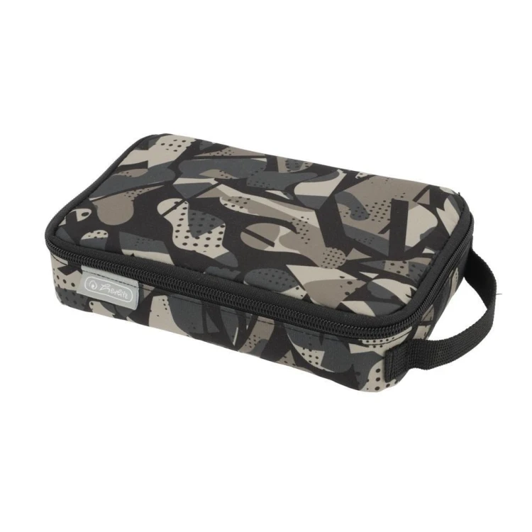 Piórnik kosmetyczka etui 2 GO Camo Grey, HERLITZ