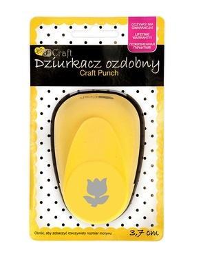 Dziurkacz ozdobny 3,7cm tulipan, Dalprint