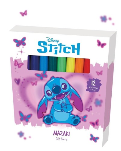 Mazaki Stitch Pink 12 kolorów, Beniamin