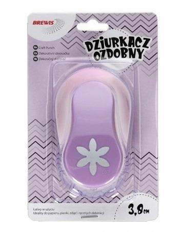 Dziurkacz ozdobny - Kwiatek 3,8cm, Brewis