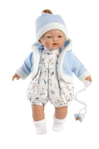 Płacząca lalka Roberto 33cm, Llorens