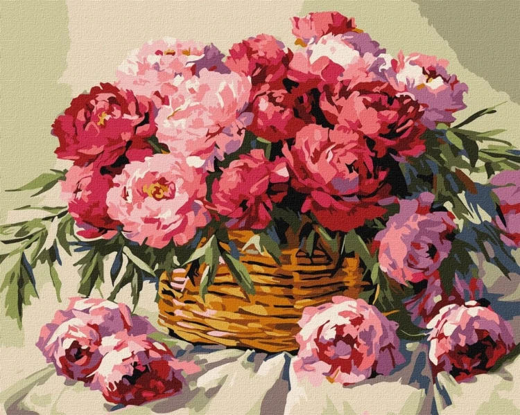 Malowanie po numerach - Melodia kwitnienia 40x50cm