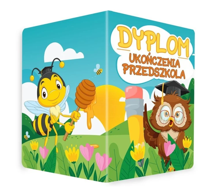 Dyplom A5 składany - Natura 10szt, LearnHow