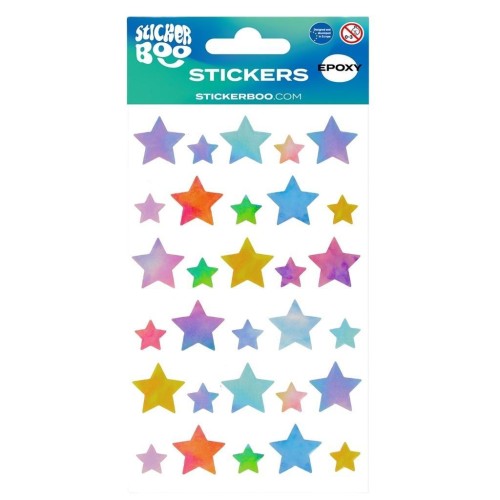 Naklejki Sticker BOO Gwiazdki, Sticker Boo