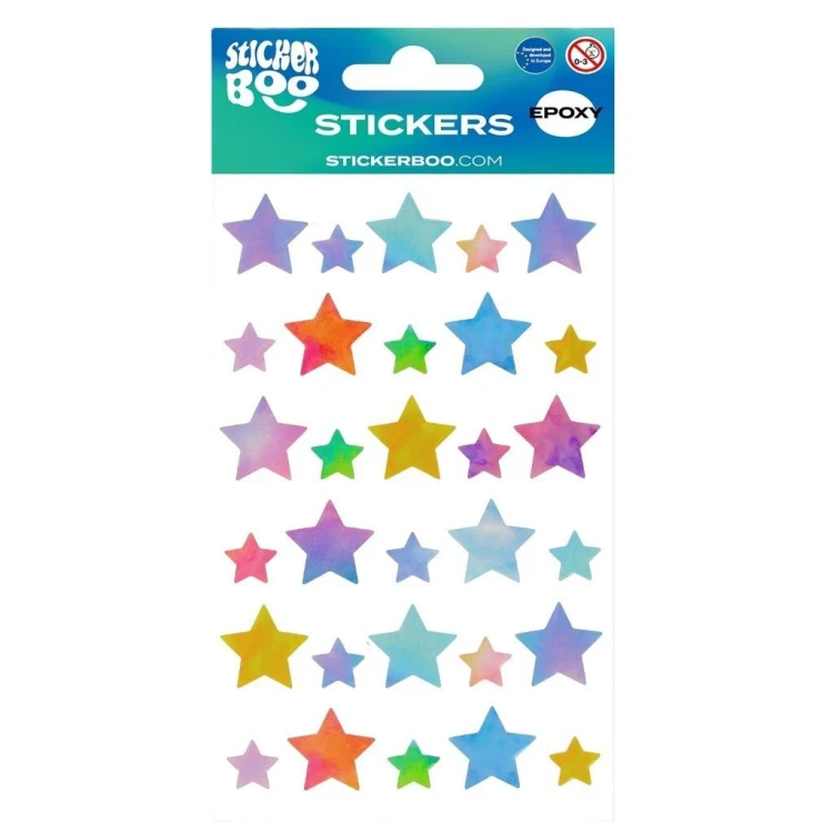 Naklejki Sticker BOO Gwiazdki, Sticker Boo