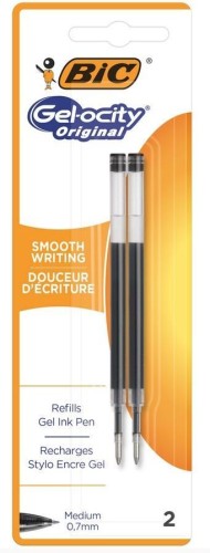 Wkład do długopisów żelowych Gel-ocity 2szt, BIC