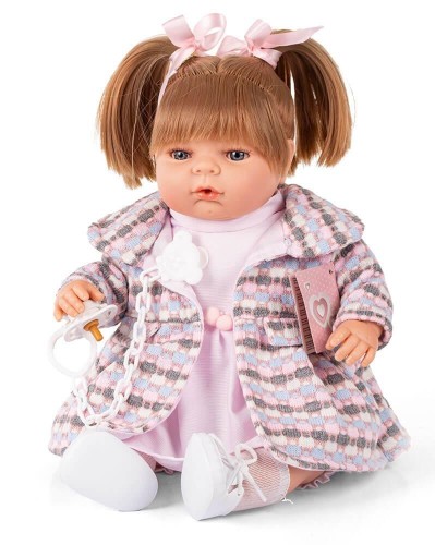 Lalka hiszpańska Maria interaktywna 40cm, Berbesa