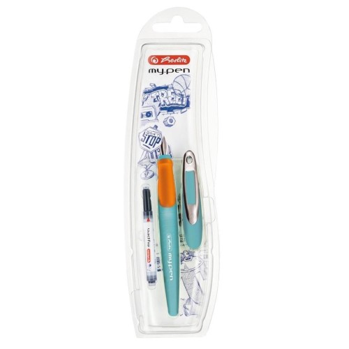 Pióro wieczne My.Pen M turkus/pomarańcz, HERLITZ