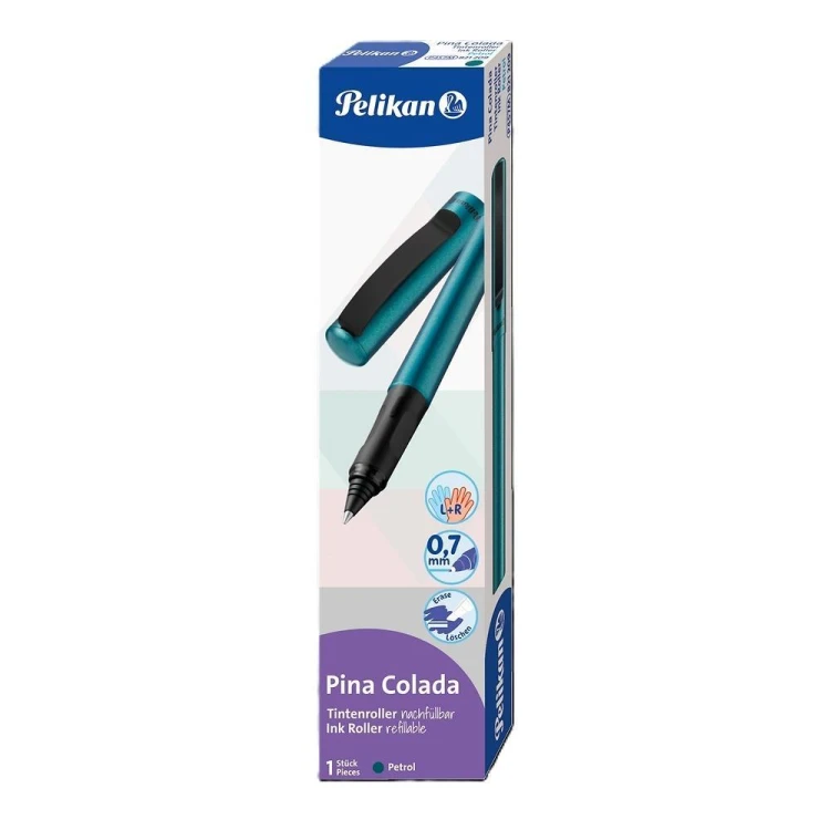 Pióro kulkowe Pina Colada petrol metalik, PELIKAN
