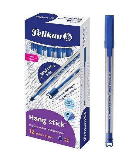 Długopis Hang Stick niebieski (12szt), PELIKAN
