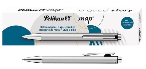 Długopis Snap K10 Metalic Silver PELIKAN, HERLITZ