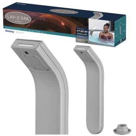 Wodospad LED do Spa 7 kolorów Lay-Z-Spa szary