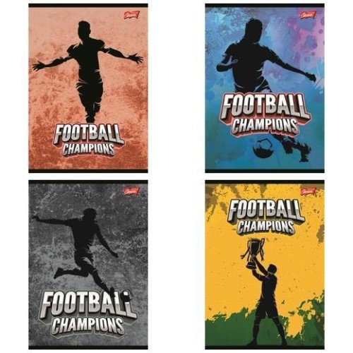 Zeszyt A4/32k linia dwukolorowa Football (15szt)