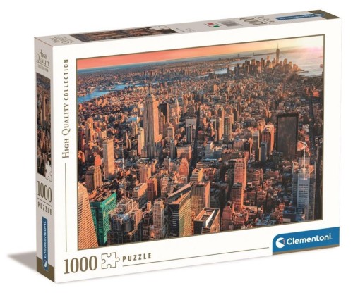 Puzzle 1000 HQ New York City, Clementoni