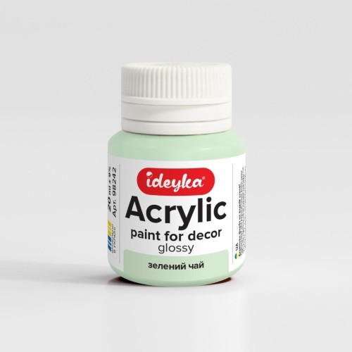 Farba akrylowa Zielona herbata 20ml, Ideyka