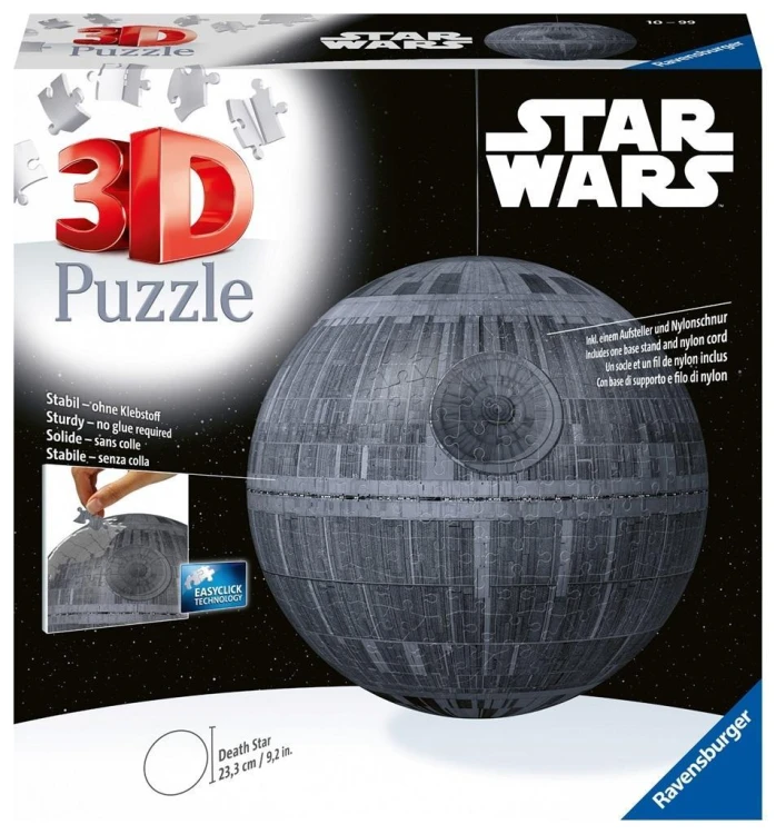 Puzzle 3D 540 Gwiazda Śmierci, Ravensburger