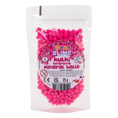 Kulki mineralne 25g - różowe TUBAN, Tuban