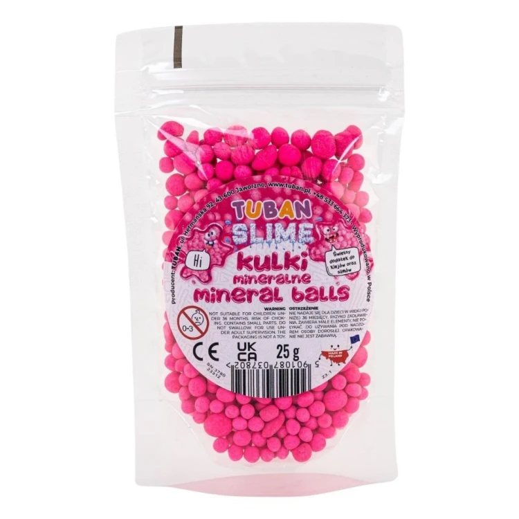 Kulki mineralne 25g - różowe TUBAN, Tuban