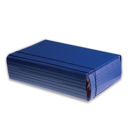 Teczka łamana A4/10cm na gumkę Eco granat PENMATE