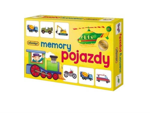 Memory mini Pojazdy, Adamigo