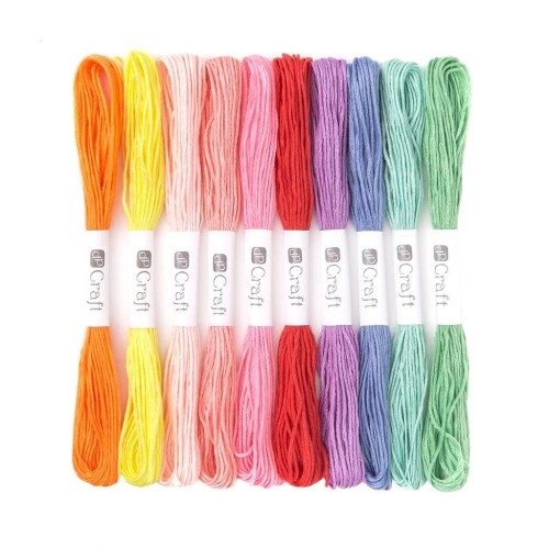 Zestaw mulin rainbow 8m 10szt, Dalprint