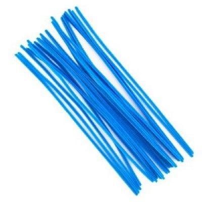 Druciki kreatywne niebieskie 30cm 25szt, Dalprint