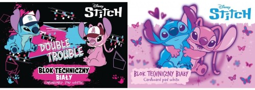 Blok techniczny A4/10K Stitch, Beniamin
