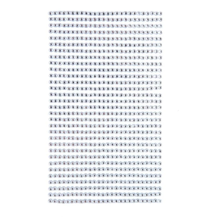 Kryształki samoprzylepne 3mm 806szt, Dalprint