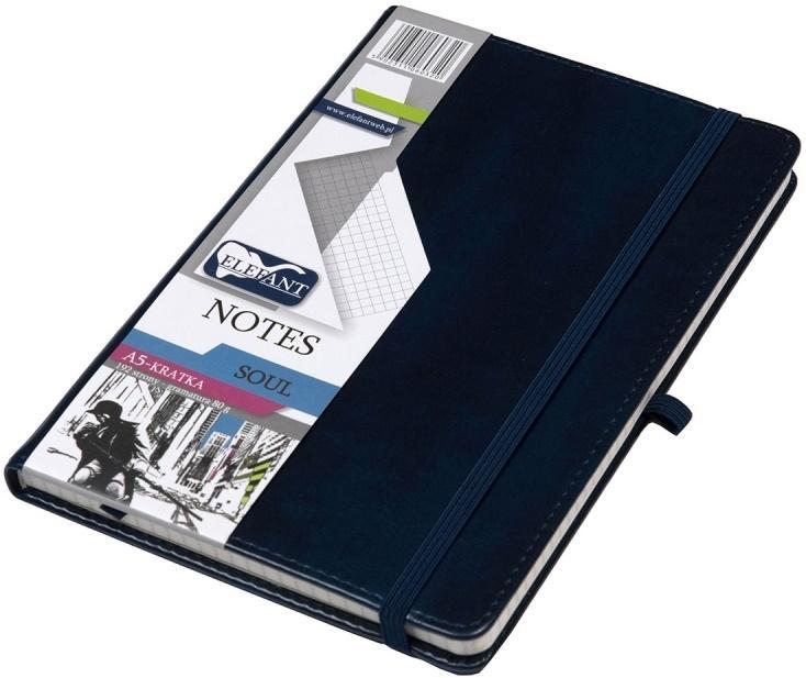 Notes A5 Soul granat ELEFANT, Elefant