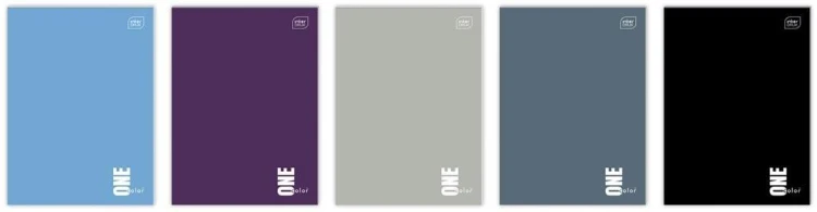 Notes A7/50K kratka One Color (20szt), INTERDRUK